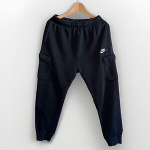 Nike Black Corduroy Sweatpants